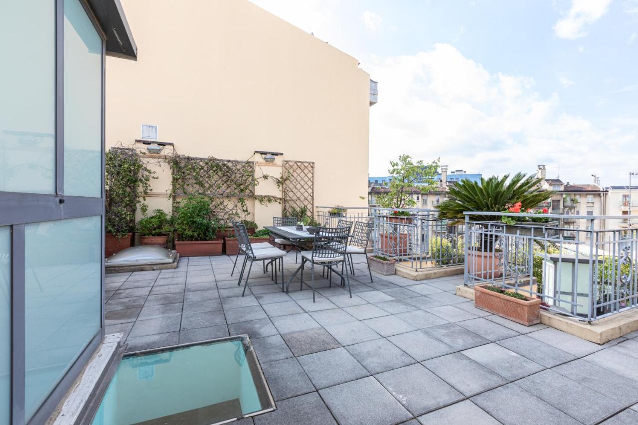 Sempione Split-Level Terrace Apartment - Top Collection Milano Exteriör bild